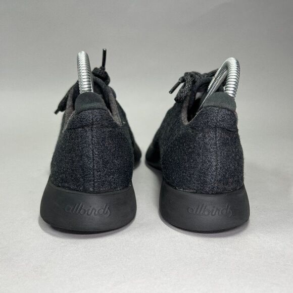 Allbirds Women's Size 7 Black Wool Runners Running Shoes - Picture 5 of 10